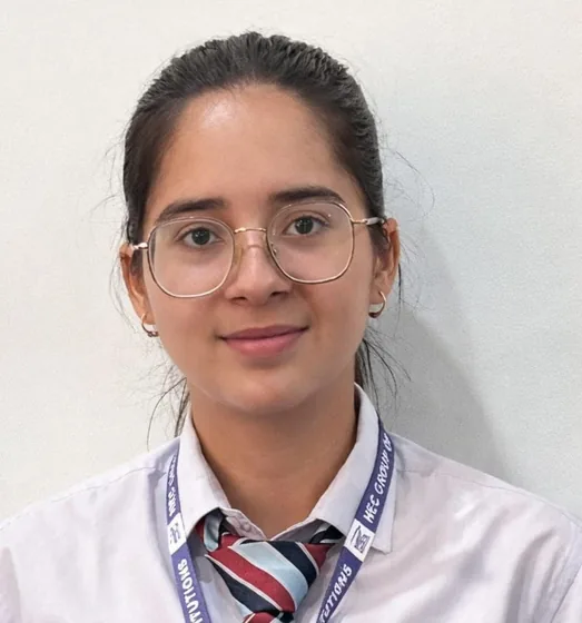 Kirti Bhatt, HEC university topper